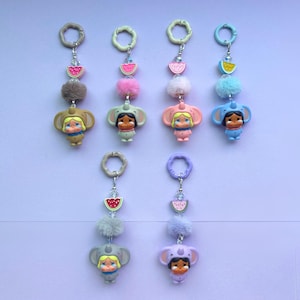 Popmart Mini Blind Box Schlüsselanhänger | Süßer Crybaby Elefant