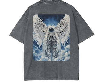 Vintage Washed Cotton Tee - All-Seeing One Design