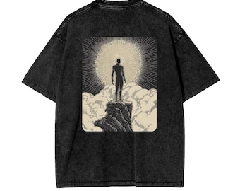 Nietzsche Overman Tee - Vintage Washed Cotton, Limited Edition