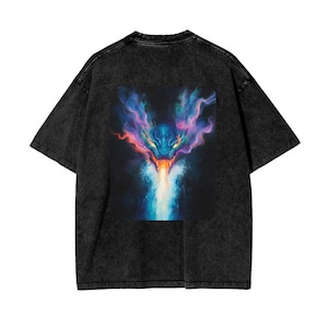 Premium Washed Vintage Cotton Tee - The Serpent - Animalia Limited Collection