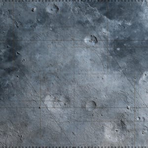 Tapete de Warhammer 40k 11ª Edição (PVC) 60x44 com Zonas de Desdobramento e Grade Moon