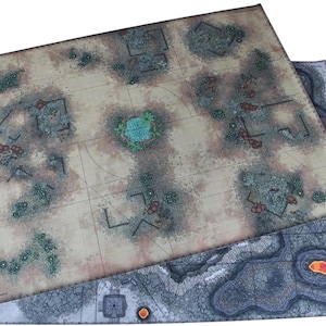 Competitieve Warhammer Mat 60x44 HOOFDSTUK Goedgekeurd