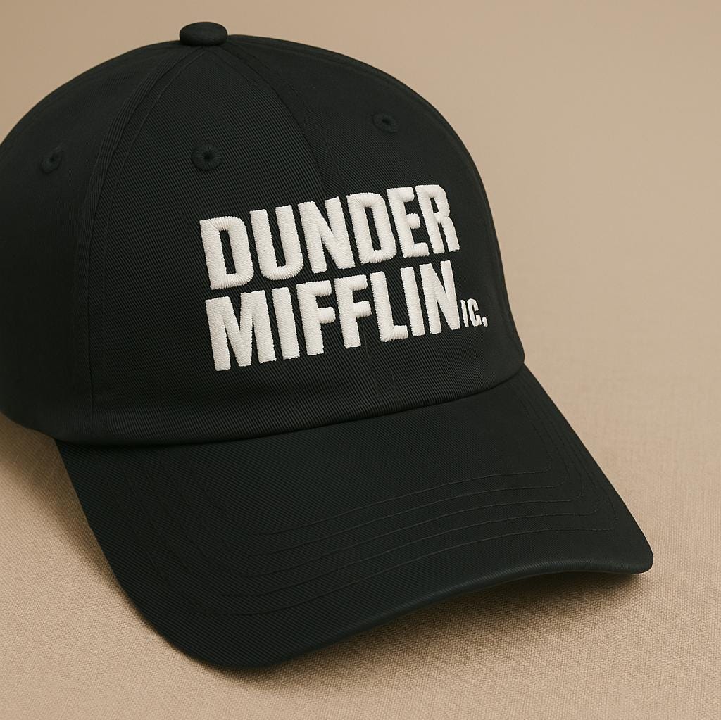 Dunder Mifflin Hat - Etsy