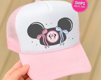Disney Hats Mouseketeer Hat Mouse Ears Hat Foam Trucker Hats Disney Trip Hat Matching Disney Hats Mouse Ears Disney Vacation Hat Family Trip