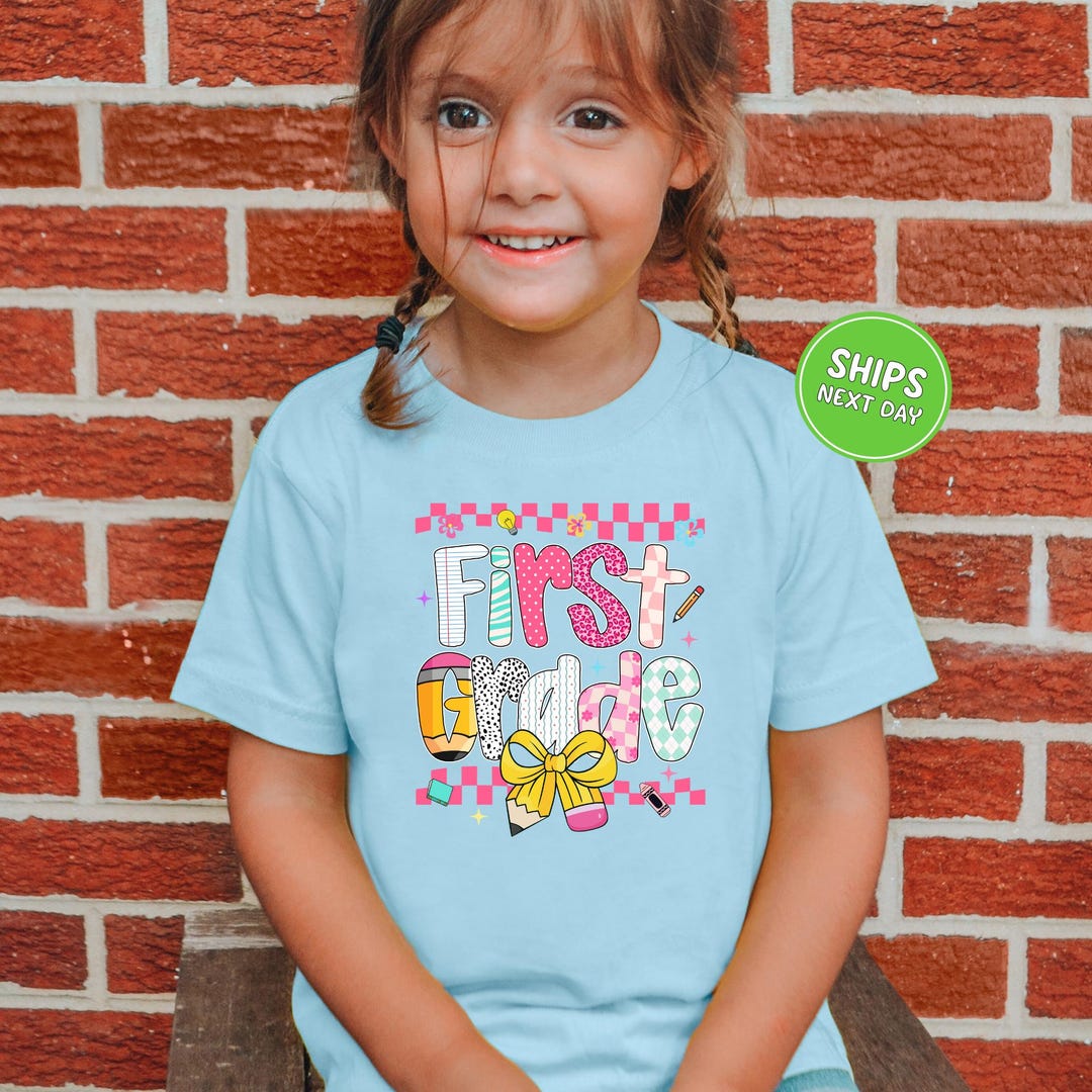 Back to School Shirt Kindergarten First Day of School Shirt ...