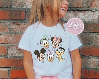 Kids Disney Shirt Mickey And Friends Toddler Baby Sweatshirt Mickey Mouse Baby Bodysuit First Disney Trip Magic Kingdom Shirt For Baby Kids