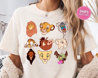 Disney Lion King Shirt Disney Safari Shirt Disney Sweatshirt Disney Simba Shirt Disney Girls Shirt Kid Lion King Shirt Comfort Colors Disney