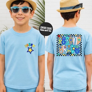 Second Grade Custom School Shirt Boys Back To School Shirt Comfort Colors Shirt 2nd Grade Boys Shirt Kids First Day Of School Shirt Toddler
