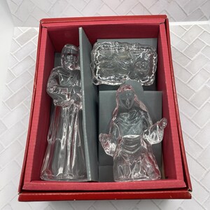 Waterford Crystal Nativity Set - Etsy Canada