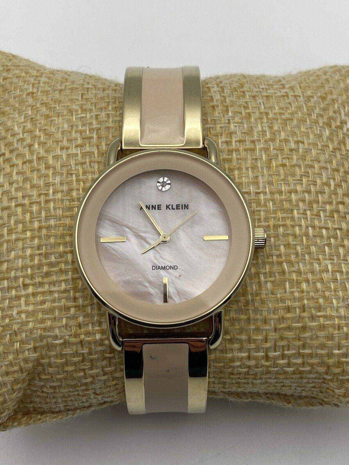 Mother of Pearl Gold & Anne Klein Pink Enamel AK/ 2812 W_SIL0001 $_10.JPG main image 4