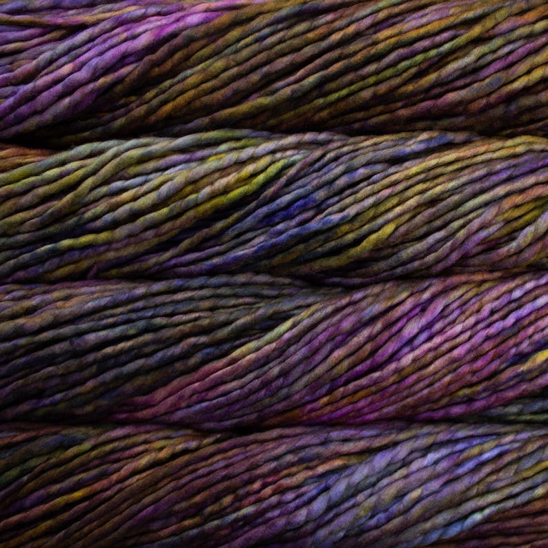 Malabrigo Rasta - Ultra Soft Super Bulky Merino Wool Yarn (150g/90yds) | Hand Dyed 877 - Queguay