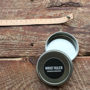 Leather Wrist Ruler – Measuring Bracelet for Sewing & Crafts