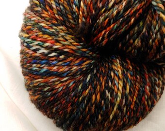 Handspun Merino Wool Yarn: Sleepy Hollow DK Weight Yarn