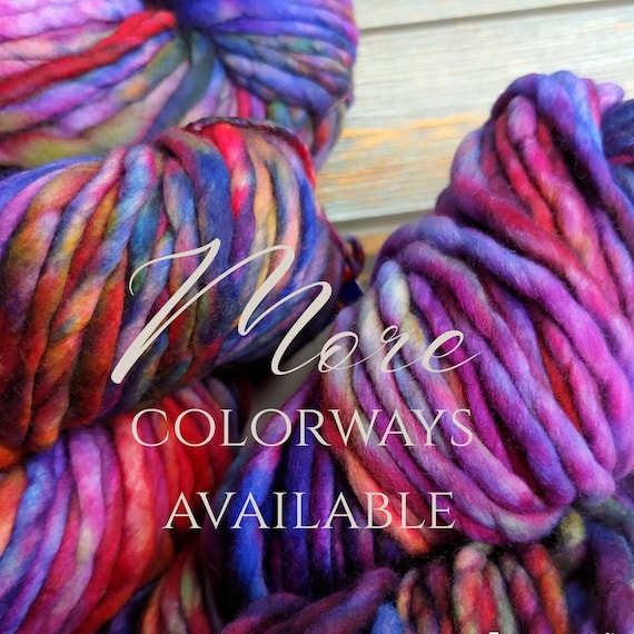 Malabrigo Rasta - Ultra Soft Super Bulky Merino Wool Yarn (150g/90yds) | Hand Dyed