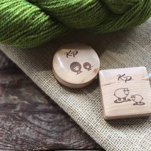 Wooden Tape Measure choose round or square Knitters Pride image 2