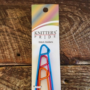 Aluminum stitch holders Knitters Pride assorted sizes image 3