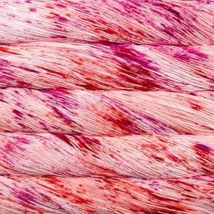 Hilo de algodón Pima Malabrigo Verano - Teñido a mano, grosor DK, ideal para tejer y hacer ganchillo en verano - Fibra vegana suave y lujosa Cotton Candy