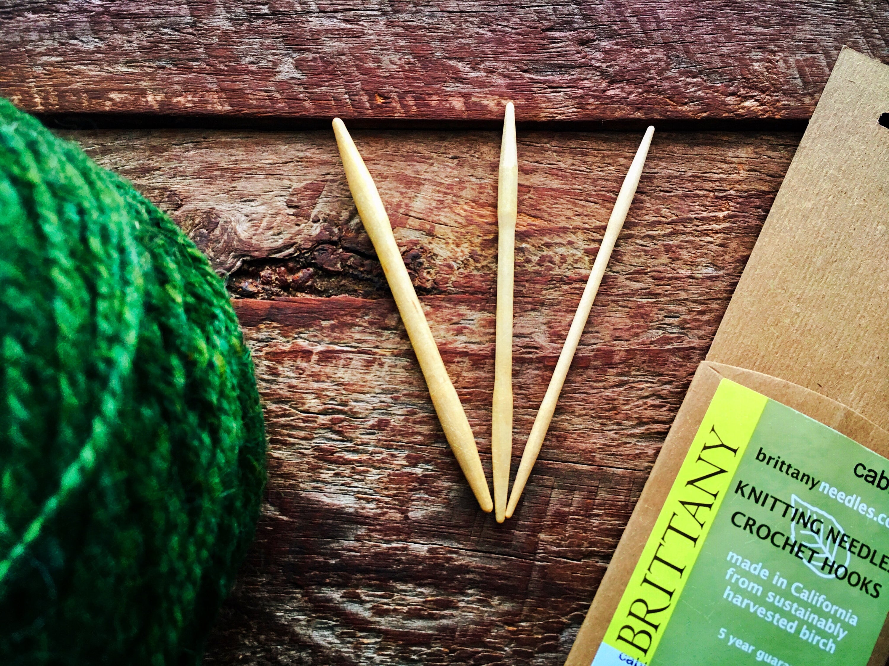 KA Bamboo Double-Pointed Knitting Needles