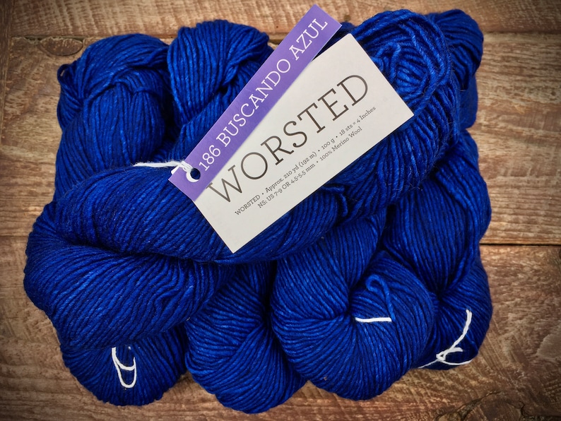 Malabrigo Worsted Wool Yarn Soft Merino, Crochet yarn gift for crafter image 4