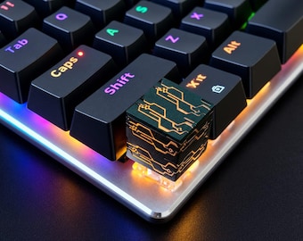 Black Box Keycap, Nier Automata Inspired Artisan Keycap, Handmade Resin Keycap for Mechanical Keyboard