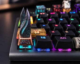 Dead Space Marker Handmade Keycaps, Horror Gaming Keycap, Alien Artifact Keycap, Artisan Keycap, Mechanical Keyboard Keycap, gamer gift