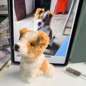 Personalized Crochet Dog - Look-Alike Stuffed Animal & Pet Memorial Gift | Custom Dog Lover Keepsake, Heirloom Plush Replica