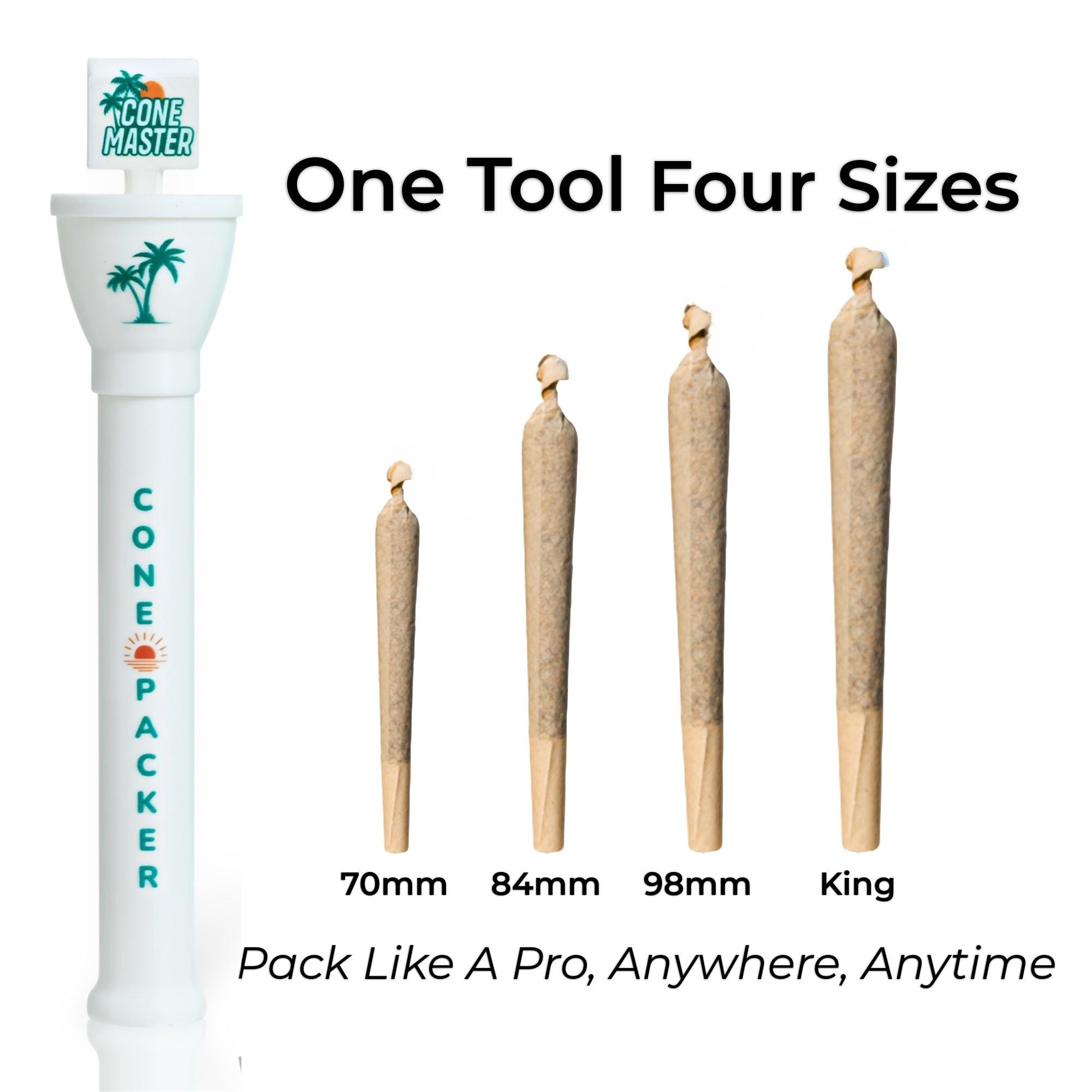 Cone Filler Tool: Easy Loader & Packer for 70mm-king Size Cones - Etsy