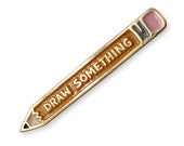 Enamel Pin - Draw Something