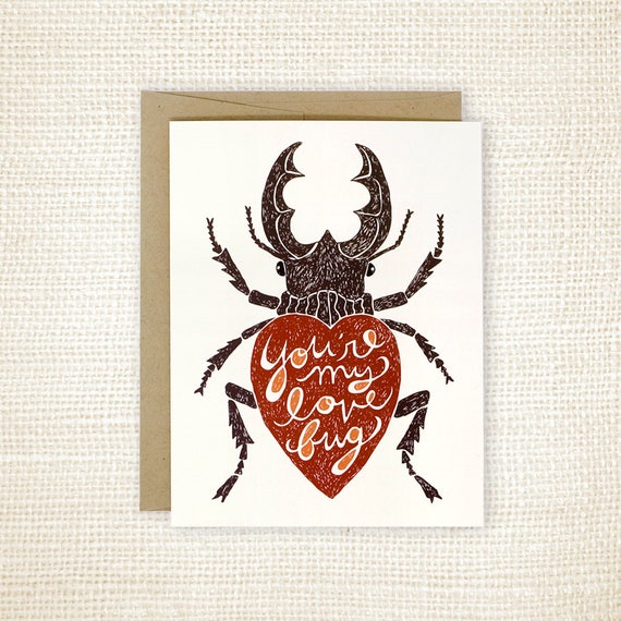 love bug valentine card
