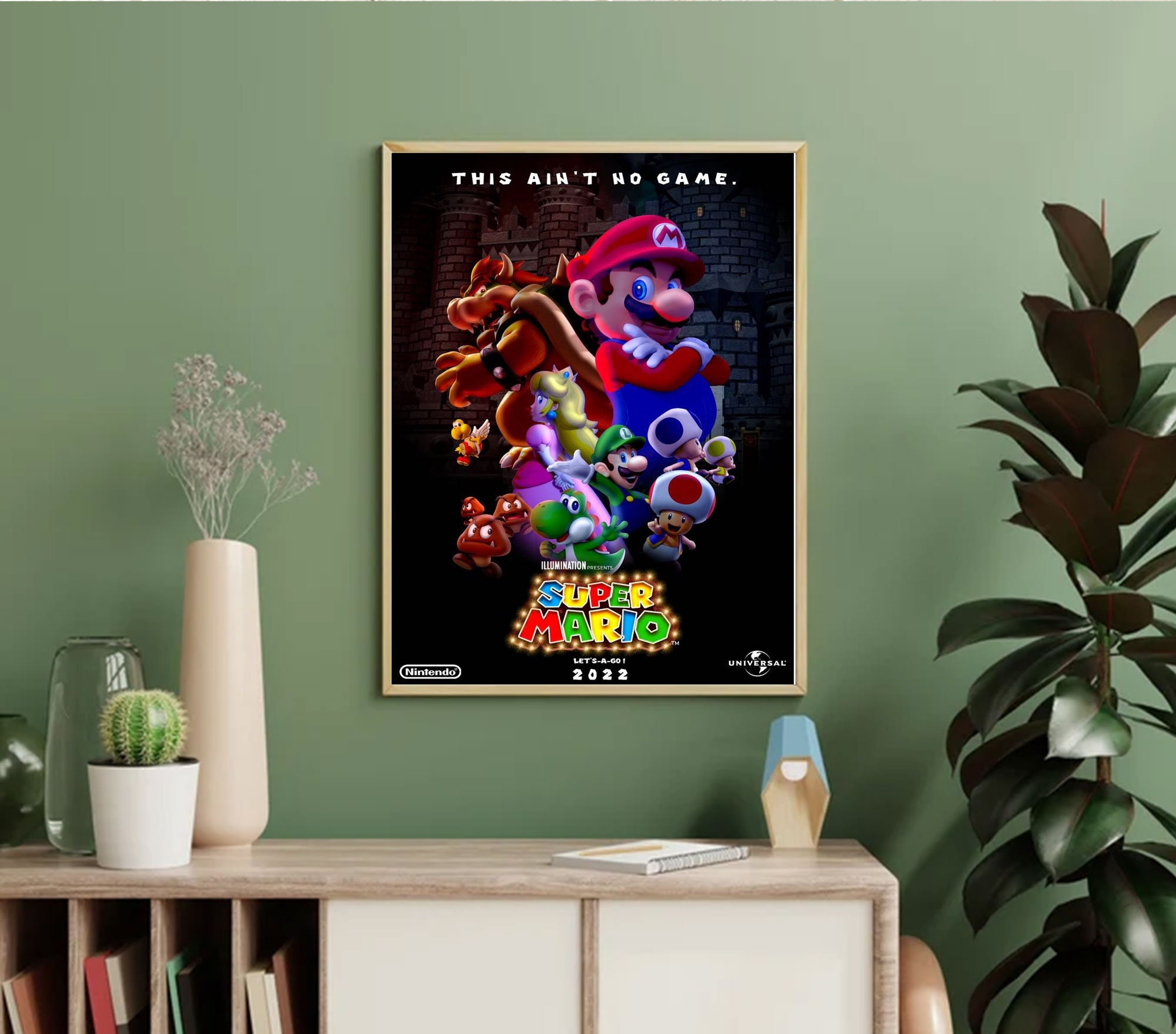 The Super Mario Bros Movie Poster, The Mario Movie Poster