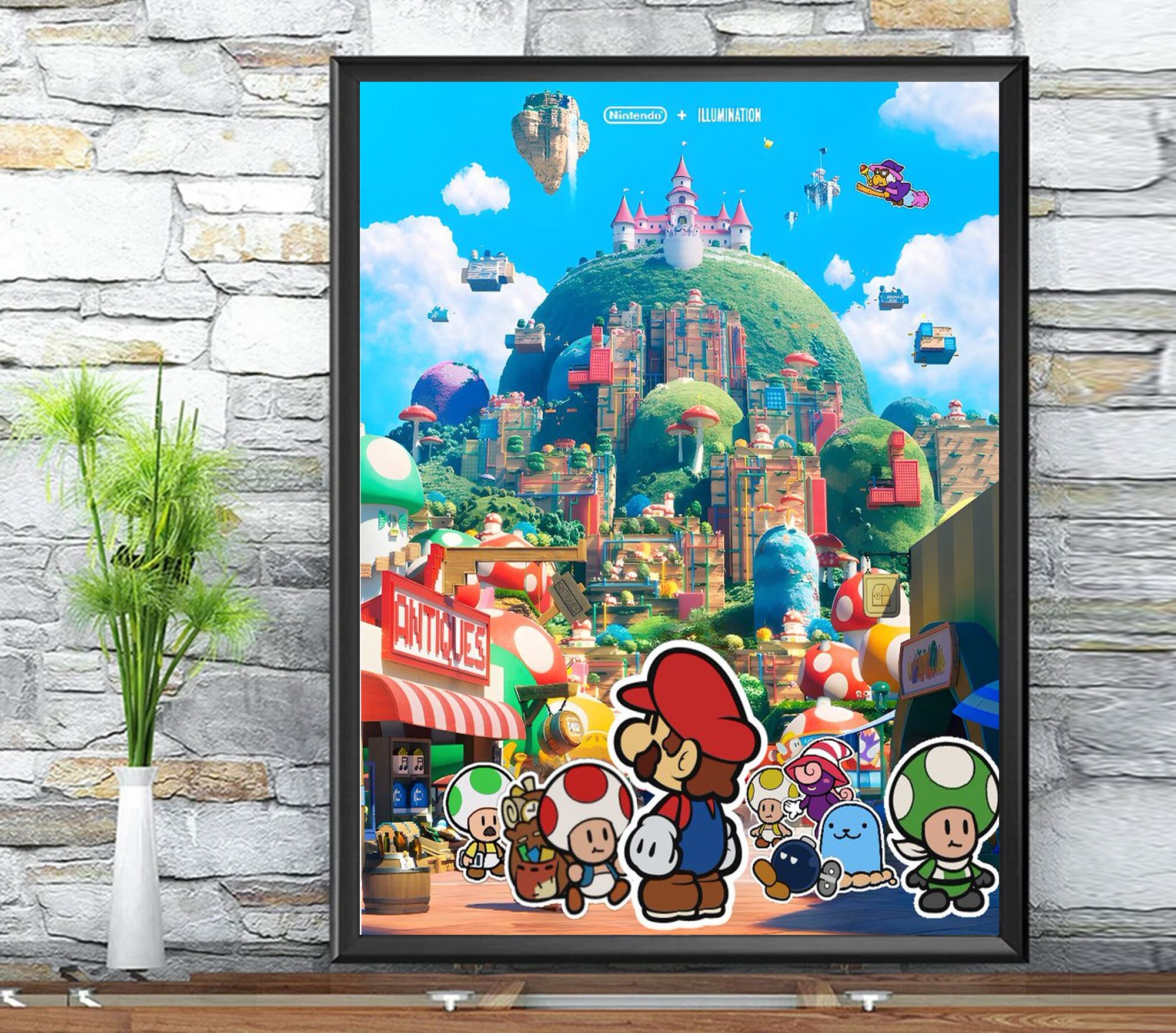 The Super Mario Bros Movie Poster, The Mario Movie Poster, Super Mario