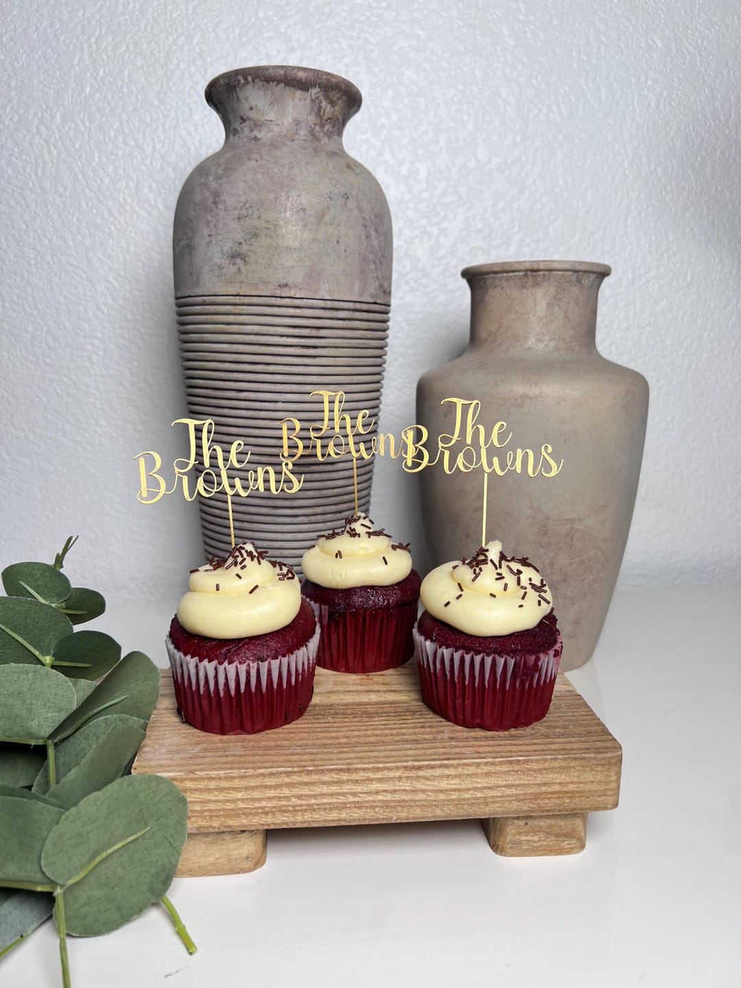 Customizable Cupcake Toppers, Decorative Party Decorations, Wedding ...