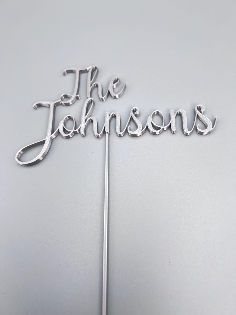 Johnson Cake Topper Customized Wedding Cake Topper Specialized for Your Special Day - Etsy