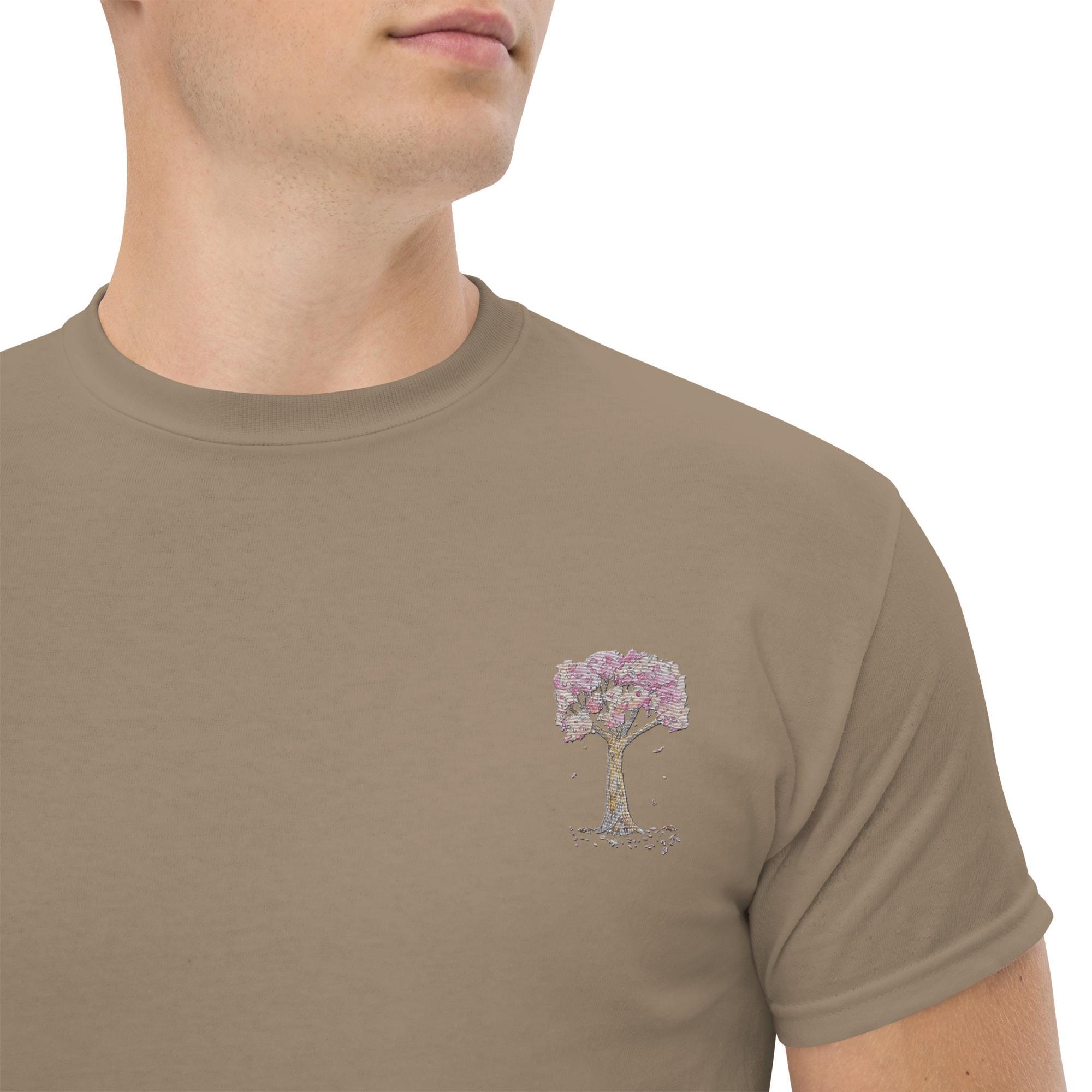 EMBROIDERED Cherry Tree Original Art Unisex Classic Tee - Etsy