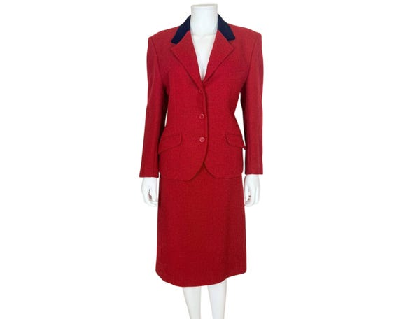 1960s Tweed Skirt Suit