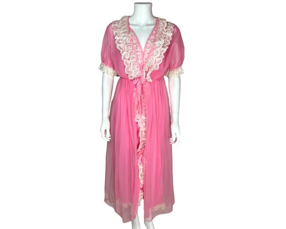 XS 1970s Illusion Neckline Negligee main image 1