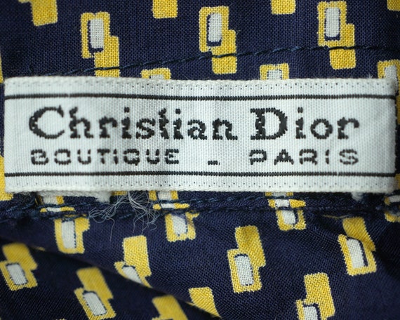 Vintage 1970s Christian Dior Boutique Shirt Blous… - image 5