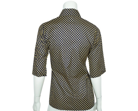 Vintage 1970s Christian Dior Boutique Shirt Blous… - image 2