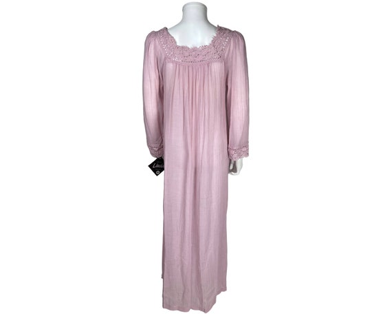 Unused Vintage 1970s Lilac Nightie Dress Linda Li… - image 4