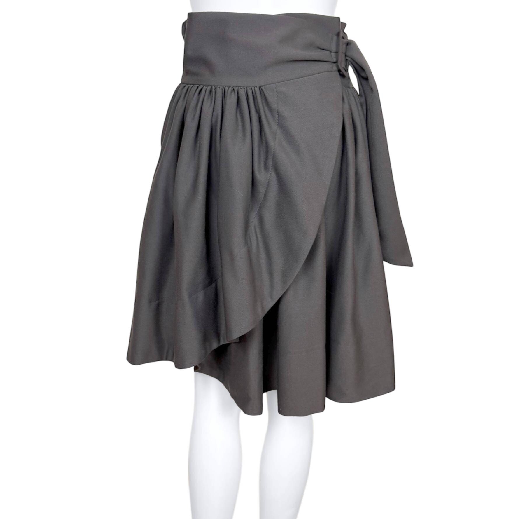 80s french vintage skirt ヴィンテージ 巻きスカート 80s french vintage skirt ヴィンテージ 巻きスカート