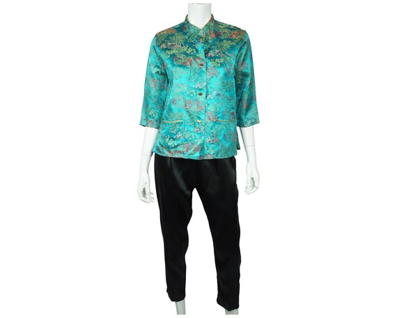 Vintage 1950s Hostess Pyjamas Beatrice Pines Asian