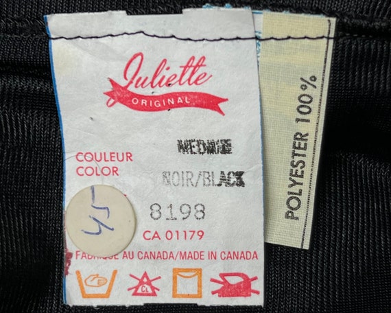 NOS 1970s Vintage Peignoir w Matching Panties Lac… - image 8