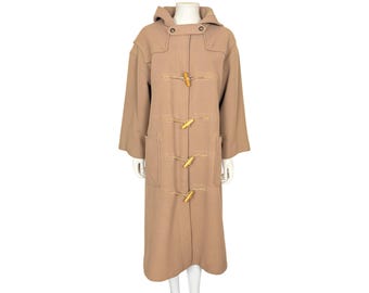 1980s Vintage Dufflecoat Ralph Lauren Polo Label Damen Größe M