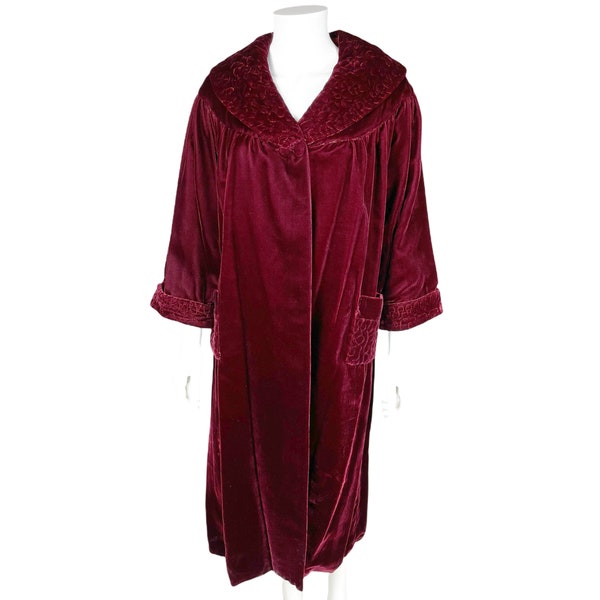 Velvet Dressing Gown Etsy