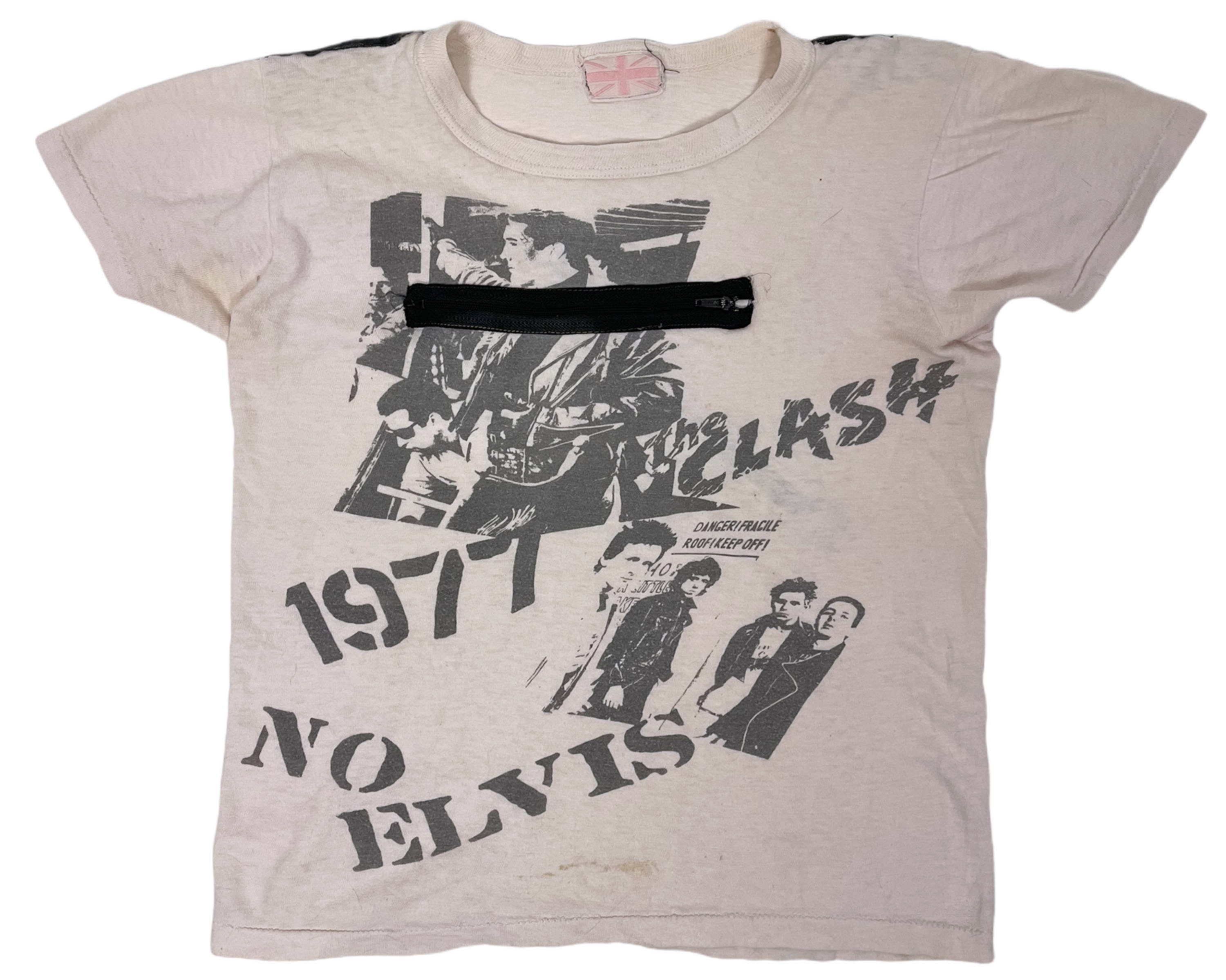 The Clash Washington Bullets 1980 Kids T-Shirt by Enki Art - Fine