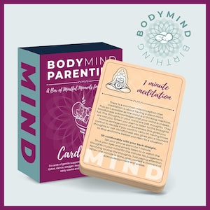 Neue Mamas Kartenspiel | Achtsamkeit & Selbstfürsorge | Baby-Dusche-Geschenk | Wellness nach der Geburt | Affirmationen | Yoga nach der Geburt |Baby-Massage|Eltern