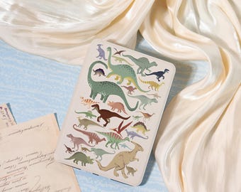 Colorful Dinosaur Pattern Kindle Case,New Kindle Cases,Kindle 10/11/12th,PaperWhite 10/12th,Personalised Kindle Case,Kindle Colorsoft Case