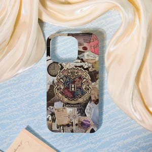 Vintage Potter Hogwarts Hard iphone Case for iPhone 17/16/15/14/13,iPhone Pro Max X XR XS SE Models,Aesthetic iPhone Air Cover,Custom Gift