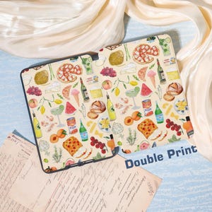 Funda Kindle "Collage de Comida Deliciosa", Fundas Kindle Nuevas, Kindle 8/10/11/12, PaperWhite 7/10/12, Funda Kindle Personalizada, Funda Kindle Colorsoft imagen 4