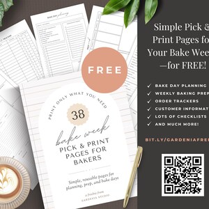 EDITABLE Bakery Loyalty Card, Sourdough Bread, Cinnamon Roll, Cookie, Coffee Shop, Home Baked Goods, Small Business, Canva Template 001 Bild 14